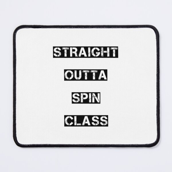 Item preview, Straight outta spin class designed and sold by marianna cotaru.