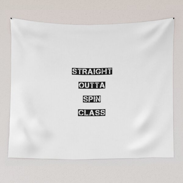 Item preview,  Straight outta spin class designed and sold by marianna cotaru.