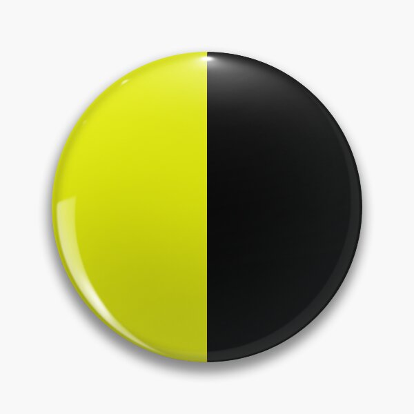 Item preview, Yellow Black Two Tone Color Split designed and sold by PatternTitan.