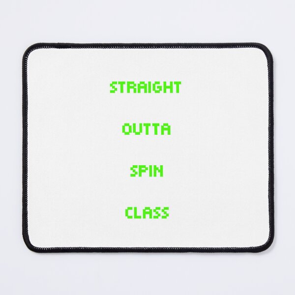 Item preview, Straight outta spin class designed and sold by marianna cotaru.