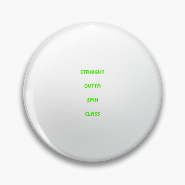 Item preview, Straight outta spin class designed and sold by marianna cotaru.