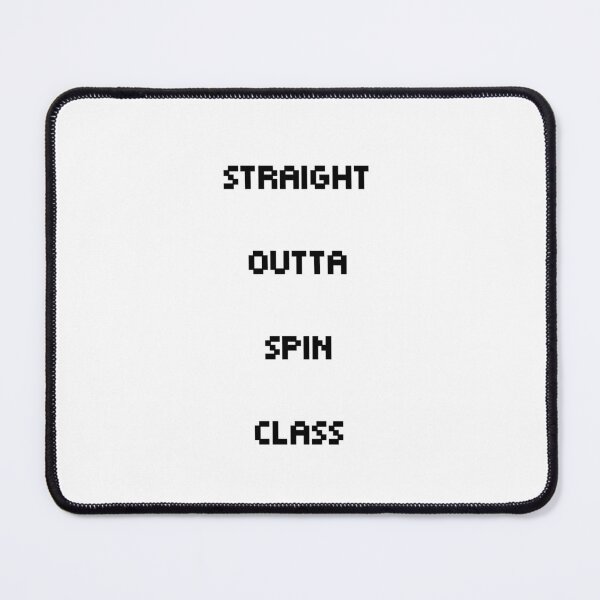 Item preview, Straight outta spin class designed and sold by marianna cotaru.