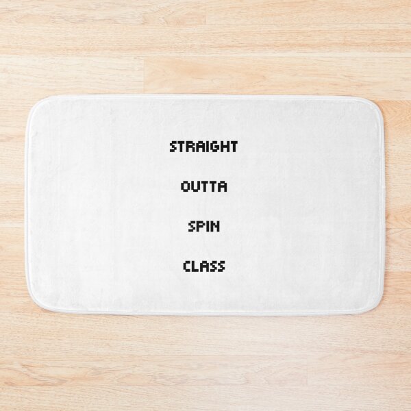 Item preview, Straight outta spin class designed and sold by marianna cotaru.