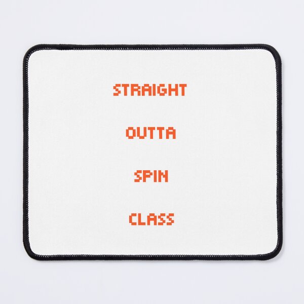 Item preview, Straight outta spin class designed and sold by marianna cotaru.