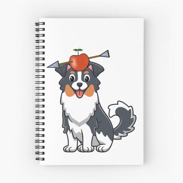 Item preview, Funny collie dog  has an apple with an arrow through it designed and sold by Pet Station.
