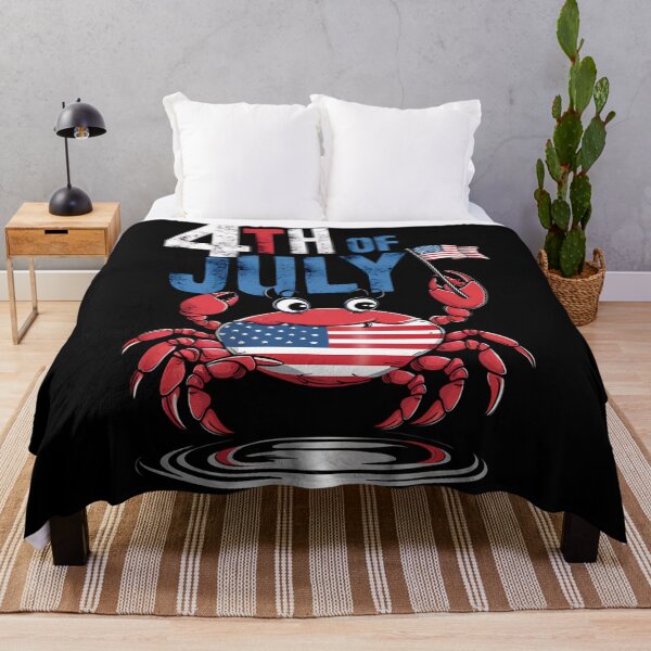 Item preview, 4TH OF JULY - CRAB CELEBRATING INDEPENDENCE DAY designed and sold by justyna-s28.