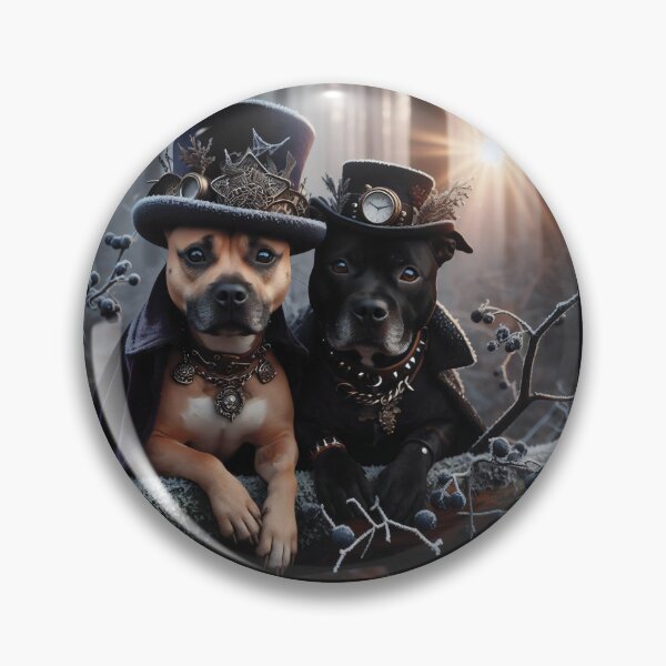 Item preview, Steampunk Staffies designed and sold by edgecreative.