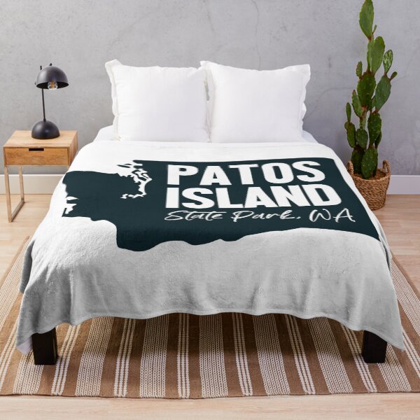 Item preview, Patos Island State Park Washington Map designed and sold by bivenart.