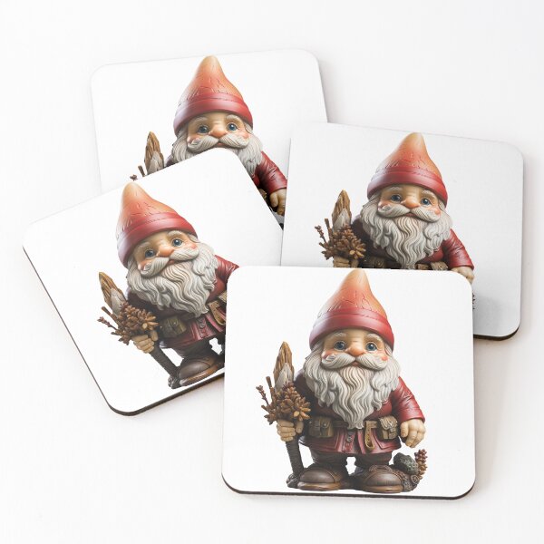 Item preview, Garden gnome isolated on transparent background designed and sold by MiraCleAI.