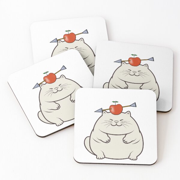 Item preview, Funny sumo cat has an apple with an arrow through it designed and sold by Pet Station.
