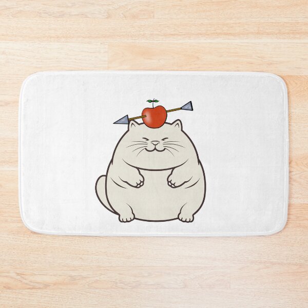 Item preview, Funny sumo cat has an apple with an arrow through it designed and sold by Pet Station.