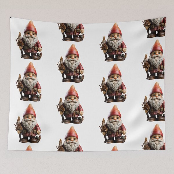 Item preview, Garden gnome isolated on transparent background designed and sold by MiraCleAI.