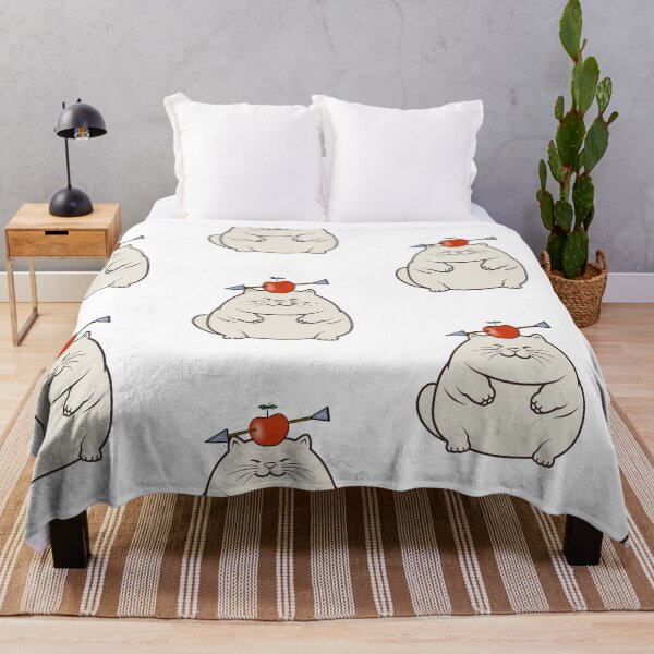Item preview, Funny sumo cat has an apple with an arrow through it designed and sold by Pet Station.