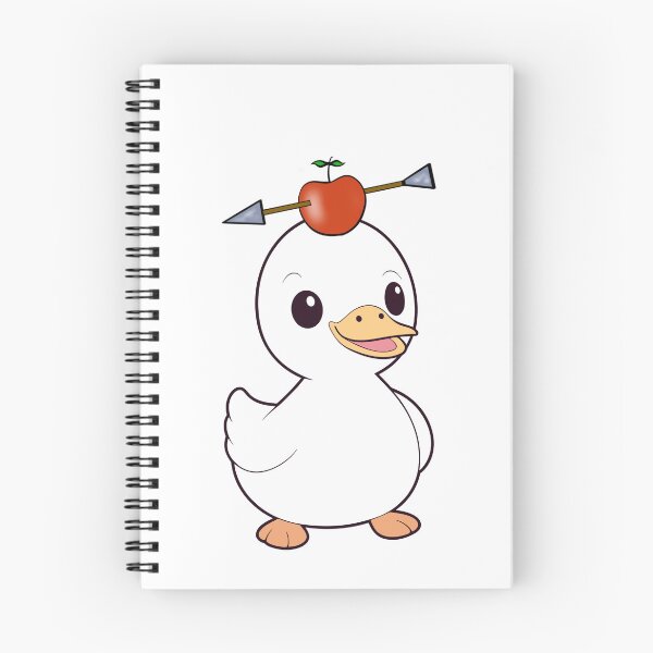 Item preview, Funny duck has an apple with an arrow through it designed and sold by Pet Station.