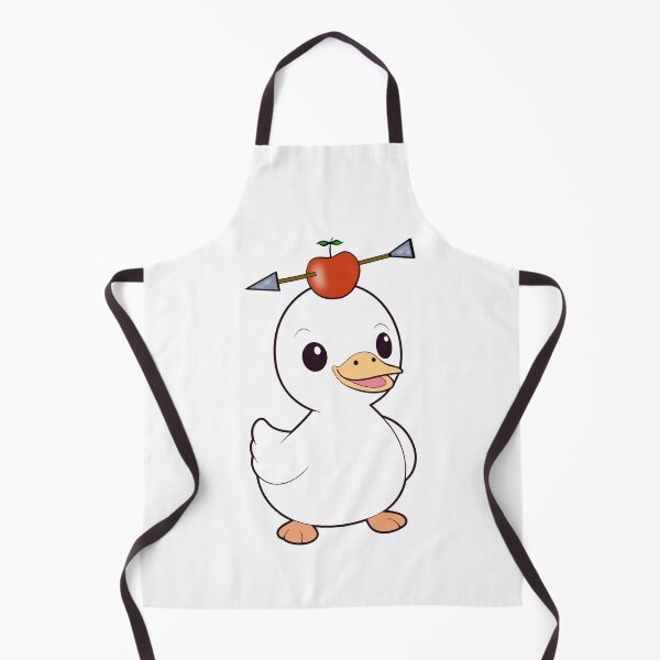 Item preview, Funny duck has an apple with an arrow through it designed and sold by Pet Station.
