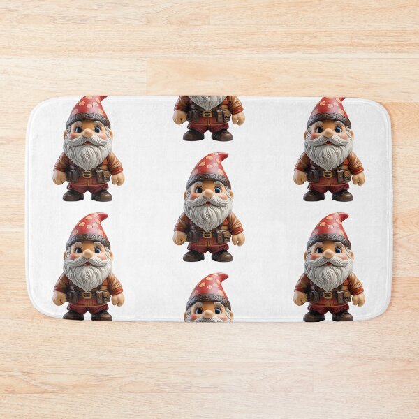 Item preview, Garden gnome isolated on transparent background designed and sold by MiraCleAI.