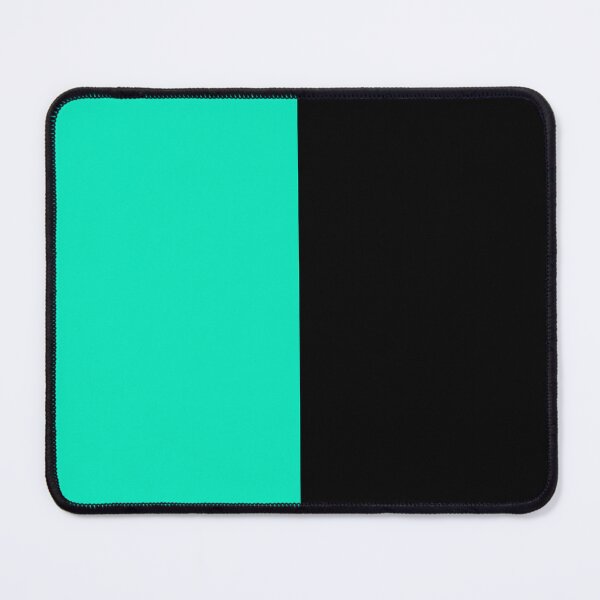 Item preview, Turquoise Black Two Tone Color Split designed and sold by PatternTitan.