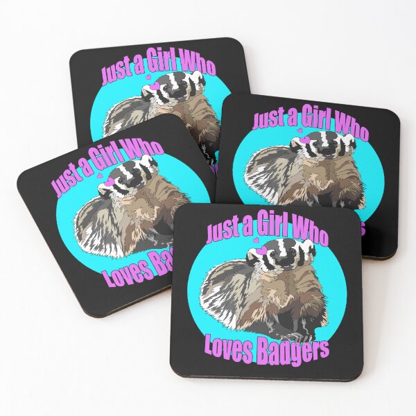 Item preview, Badger Love | Gift for Badger Lovers designed and sold by Marian Murdoch.
