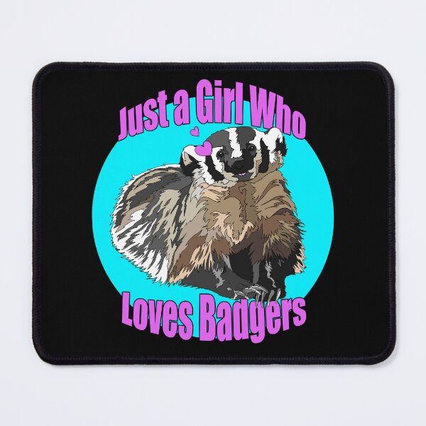 Item preview, Badger Love | Gift for Badger Lovers designed and sold by Marian Murdoch.