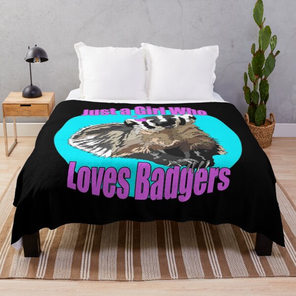 Item preview, Badger Love | Gift for Badger Lovers designed and sold by Marian Murdoch.