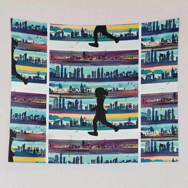 Item preview, Girl Running designed and sold by Chubuter.