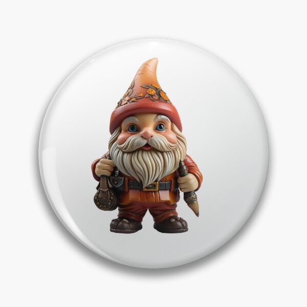 Item preview, Garden gnome isolated on transparent background designed and sold by MiraCleAI.