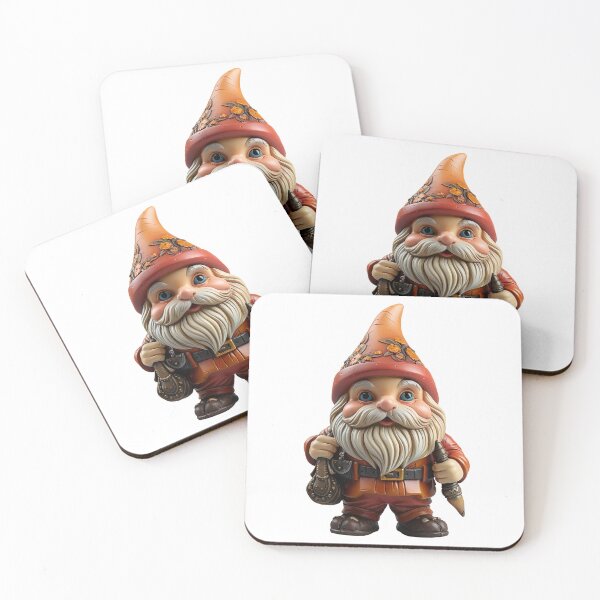 Item preview, Garden gnome isolated on transparent background designed and sold by MiraCleAI.