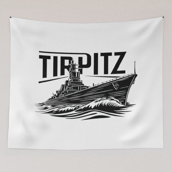 Item preview, Best battleship tirpitz vintage designed and sold by IdeaND.