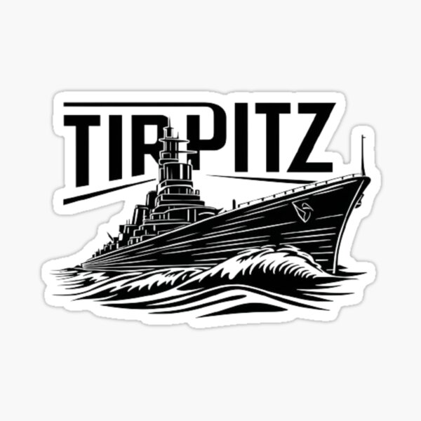 Vista previa del artículo con la obra «El mejor acorazado tirpitz vintage», diseñado y vendido por IdeaND.