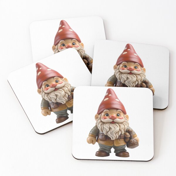 Item preview, Garden gnome isolated on transparent background designed and sold by MiraCleAI.