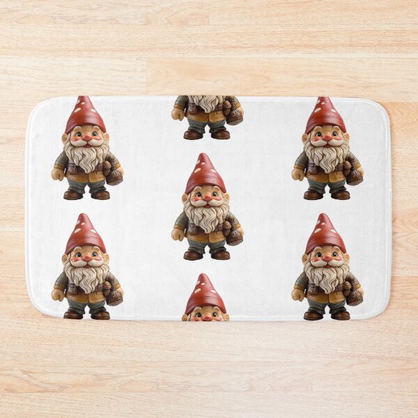 Item preview, Garden gnome isolated on transparent background designed and sold by MiraCleAI.