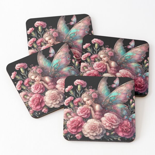 Item preview, A pink Carnation, faerie tale designed and sold by Faerieglen.