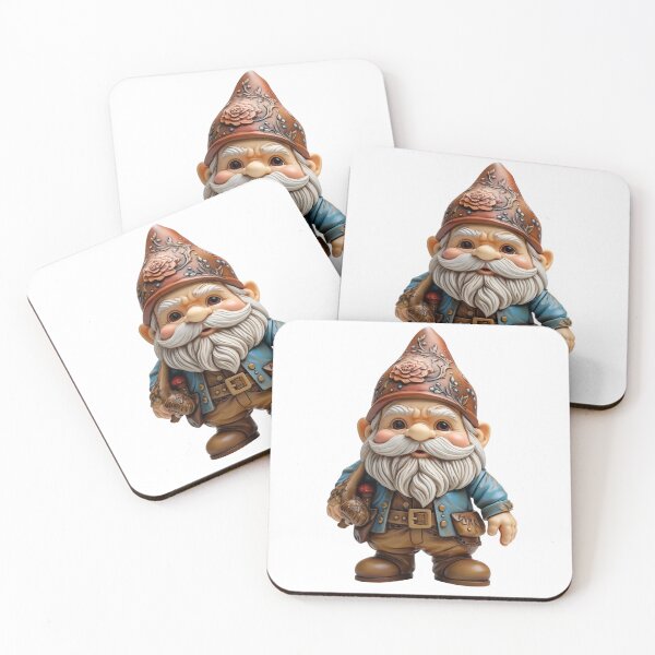 Item preview, Garden gnome isolated on transparent background designed and sold by MiraCleAI.