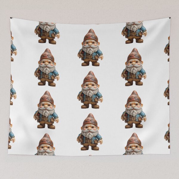Item preview, Garden gnome isolated on transparent background designed and sold by MiraCleAI.