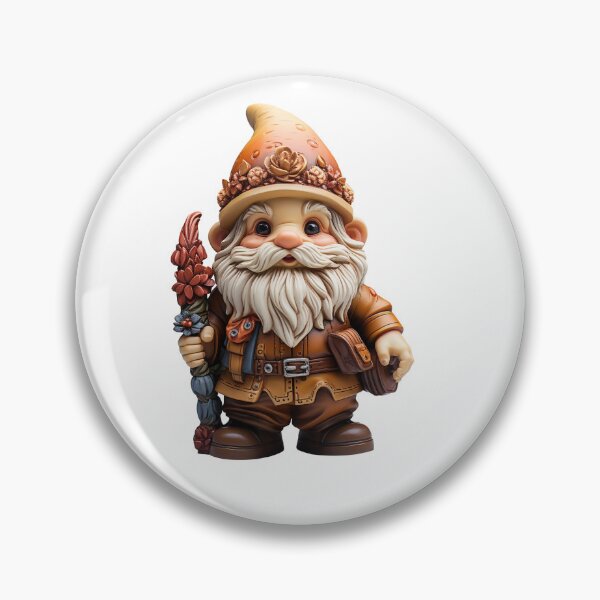 Item preview, Garden gnome isolated on transparent background designed and sold by MiraCleAI.