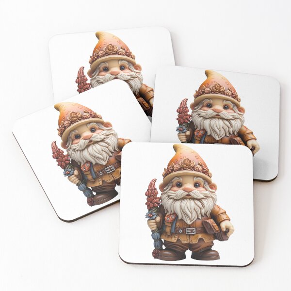 Item preview, Garden gnome isolated on transparent background designed and sold by MiraCleAI.