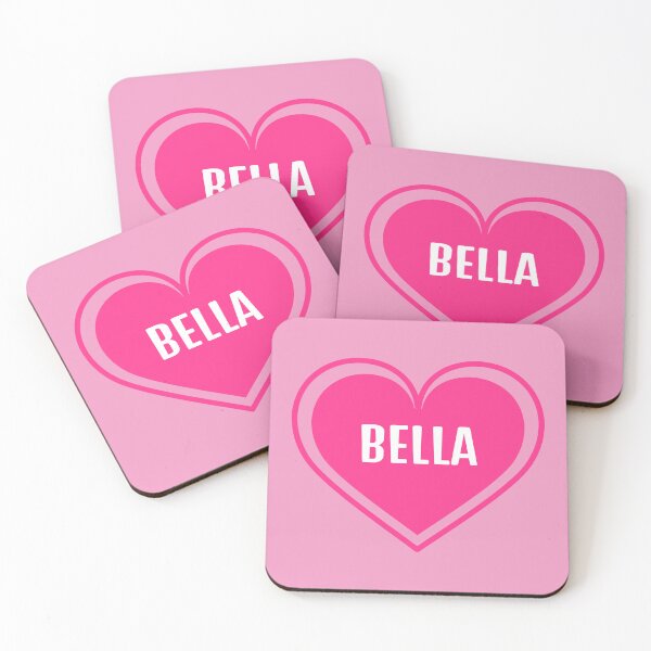 Item preview, Bella Girl Name Pink designed and sold by Monika Howarth.