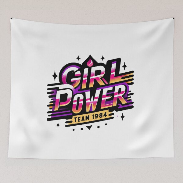 Item preview, Girl Power - Team 1984 designed and sold by ObjCrea123.