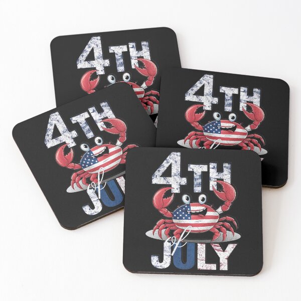 Item preview, 4TH OF JULY - CRAB CELEBRATING INDEPENDENCE DAY 2 designed and sold by justyna-s28.