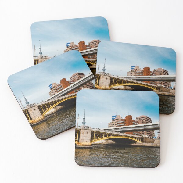 Item preview, Tokyo Skyline with Tokyo Skytree and River Bridge designed and sold by Shinola.