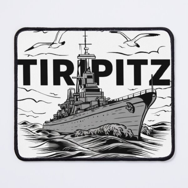 Item preview, Best battleship tirpitz vintage designed and sold by IdeaND.