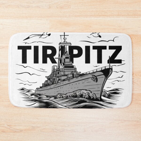 Item preview, Best battleship tirpitz vintage designed and sold by IdeaND.