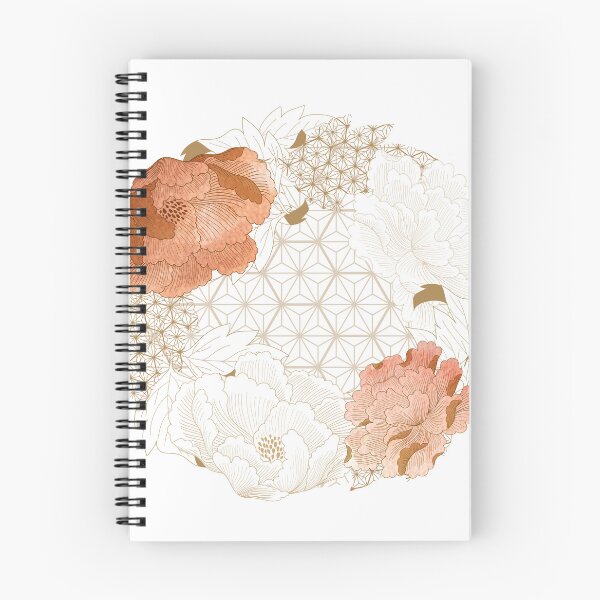 Item preview, Hand drawn peony flower background with Japanese pattern and floral vector. designed and sold by Lovers-Friends.