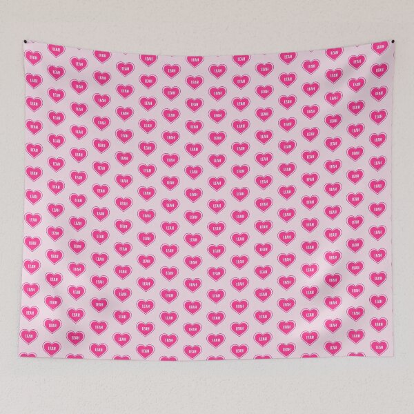 Item preview, Leah Girl Name Pink designed and sold by Monika Howarth.