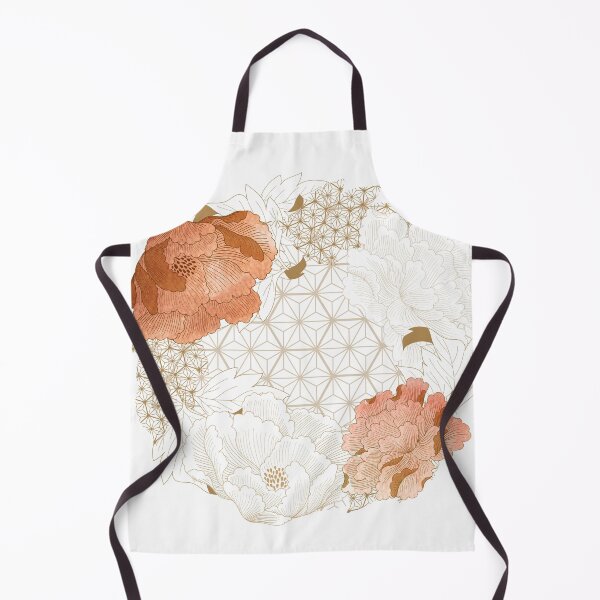 Artikelvorschau, Handgezeichneter Pfingstrosenblumenhintergrund mit japanischem Muster und floralem Vektor. entworfen und verkauft von Lovers-Friends.
