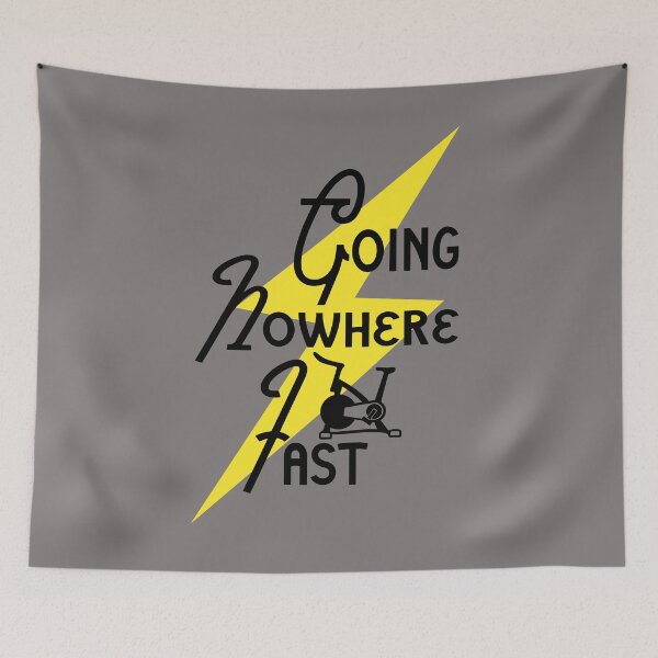 Item preview, Going nowhere fast indoor cycling designed and sold by Colorfulman.