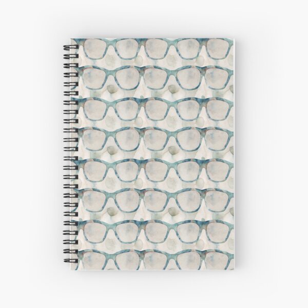 Item preview, Eyeglasses Pattern Teal Watercolor designed and sold by Lelijo.