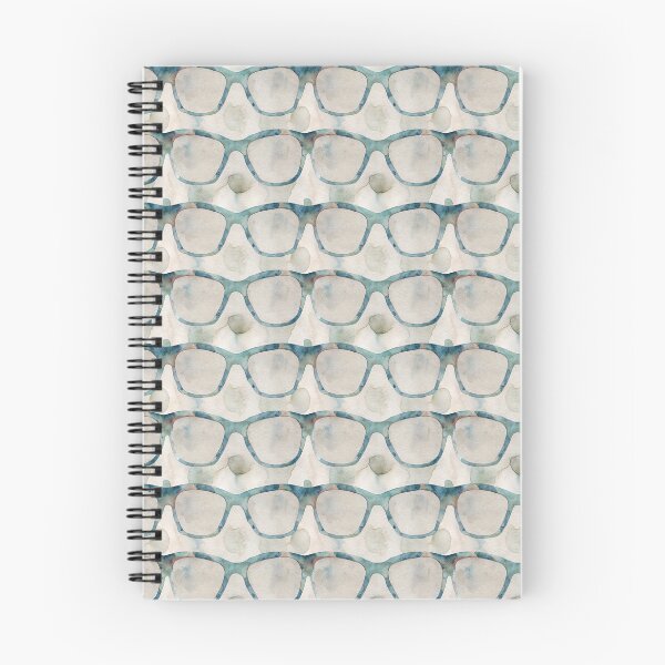 Item preview, Eyeglasses Pattern Teal Watercolor designed and sold by Lelijo.