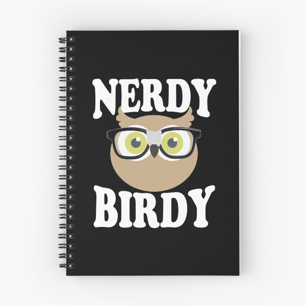 Item preview, Nerdy Birdy Birdie Owl designed and sold by thingsandthings.