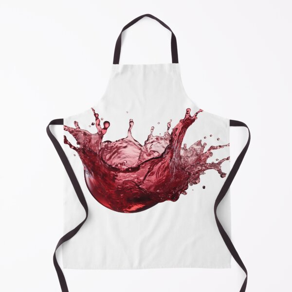 Item preview, Red wine splashing out of it on the transparent background designed and sold by MiraCleAI.